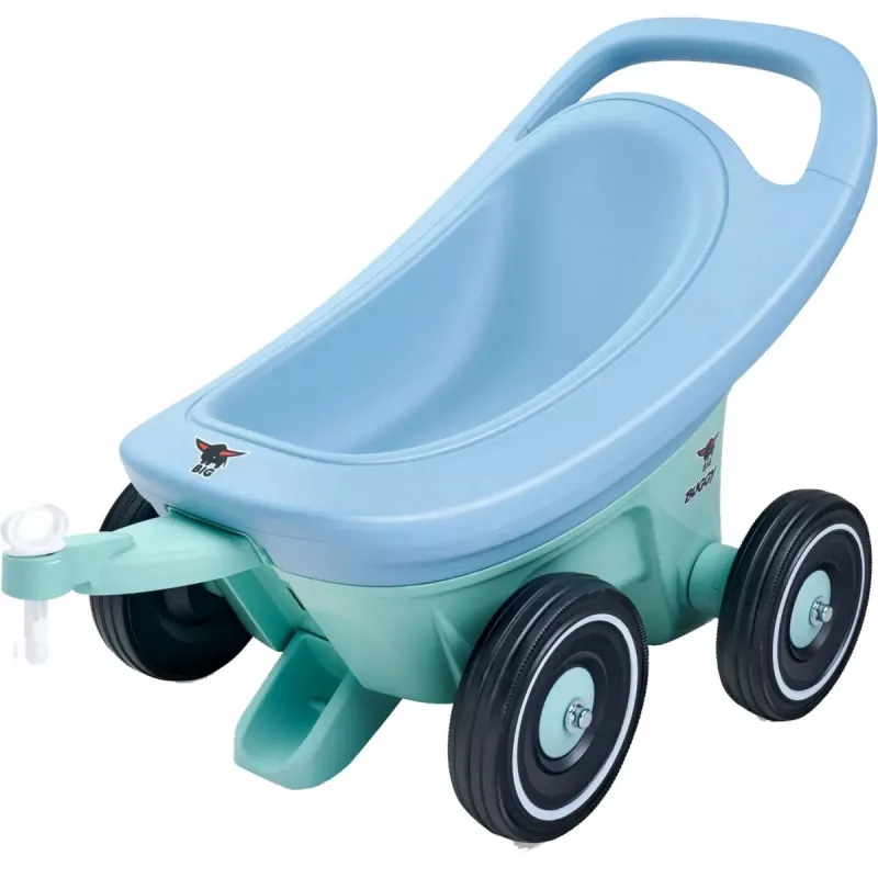 Vaikiška vaikštynė Simba-Dickie BIG Buggy 3-in-1 — mėlyna/turkio, keičiamas dizainas