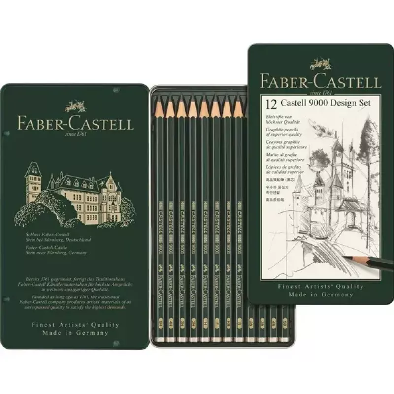 Pieštukas Faber-Castell CASTELL 9000