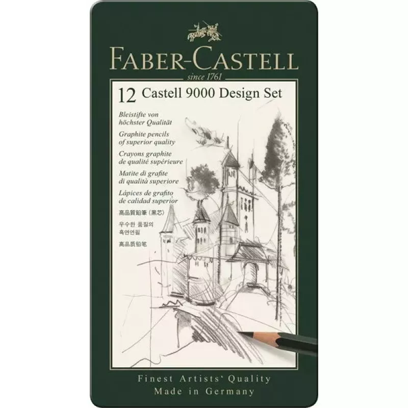 Pieštukas Faber-Castell CASTELL 9000