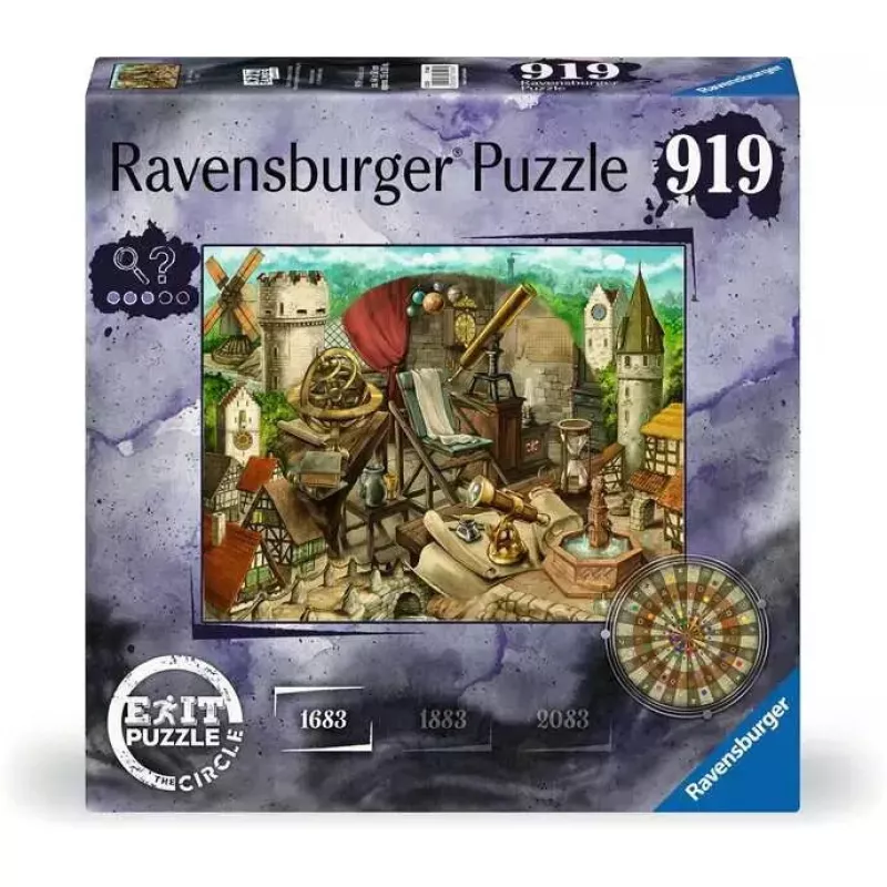 Dėlionė Ravensburger 17446 — 919 vnt., 500 mm plotis, rekomenduojamas amžius 14+