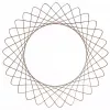 Vaikų spirografas Ravensburger 297740 su trafaretu ir 2 žymekliais, įvairiaspalvis, nuo 6 metų