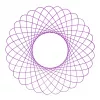 Vaikų spirografas Ravensburger 297740 su trafaretu ir 2 žymekliais, įvairiaspalvis, nuo 6 metų