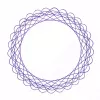 Vaikų spirografas Ravensburger 297740 su trafaretu ir 2 žymekliais, įvairiaspalvis, nuo 6 metų