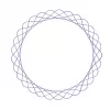 Vaikų spirografas Ravensburger 297740 su trafaretu ir 2 žymekliais, įvairiaspalvis, nuo 6 metų
