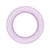 Vaikų spirografas Ravensburger 297740 su trafaretu ir 2 žymekliais, įvairiaspalvis, nuo 6 metų