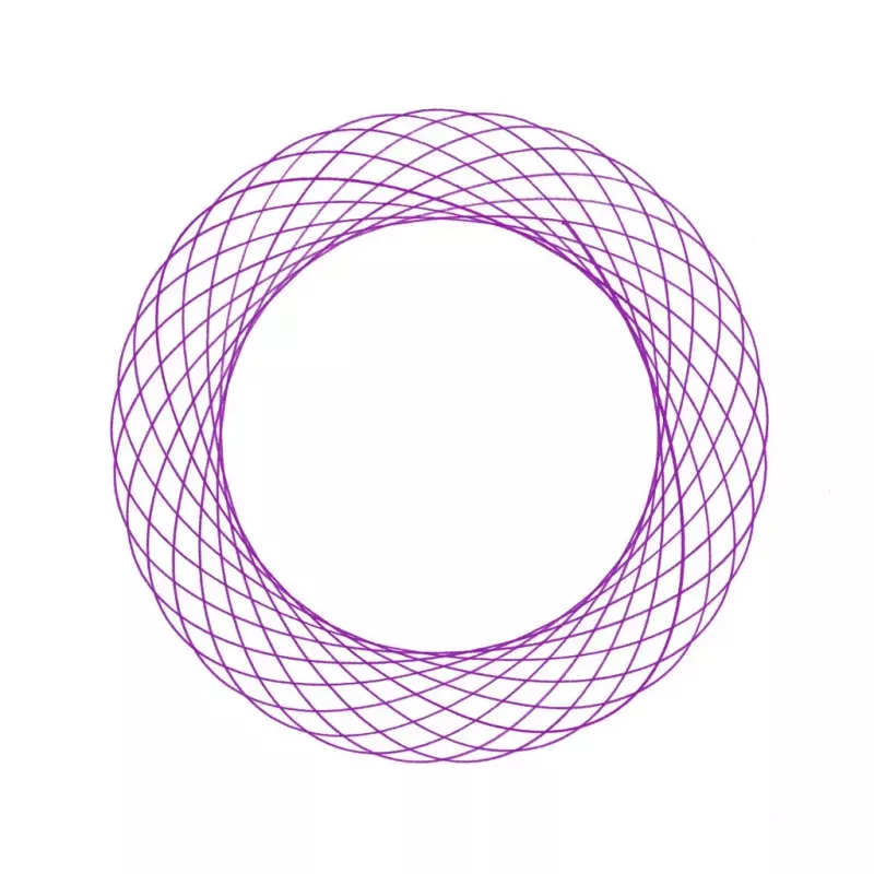 Vaikų spirografas Ravensburger 297740 su trafaretu ir 2 žymekliais, įvairiaspalvis, nuo 6 metų