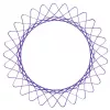 Vaikų spirografas Ravensburger 297740 su trafaretu ir 2 žymekliais, įvairiaspalvis, nuo 6 metų