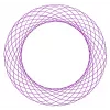 Vaikų spirografas Ravensburger 297740 su trafaretu ir 2 žymekliais, įvairiaspalvis, nuo 6 metų