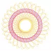 Vaikų spirografas Ravensburger 297740 su trafaretu ir 2 žymekliais, įvairiaspalvis, nuo 6 metų