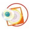 Vaikų spirografas Ravensburger 297740 su trafaretu ir 2 žymekliais, įvairiaspalvis, nuo 6 metų