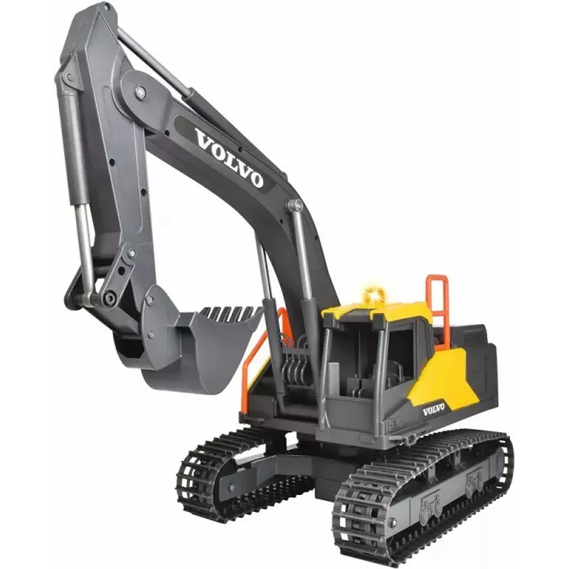 RC ekskavatorius Dickie Volvo Mining 2,4 GHz nuotoliniu būdu valdomas statybinis modelis