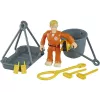 Sraigtasparnio žaislas Simba-Dickie Fireman Sam Wallaby 2 Update - transporto priemonių žaidimo rinkinys