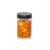 Fermentacinis stiklainis 1 l GEFU NATIVO G-15810, stiklinis stiklainis su fermentavimo dangteliu rauginimui ir pieno rūgšties fermentacijai