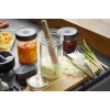 Fermentacinis stiklainis 1 l GEFU NATIVO G-15810, stiklinis stiklainis su fermentavimo dangteliu rauginimui ir pieno rūgšties fermentacijai