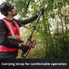 Akumuliatorinis stiebo genėtuvas EINHELL Professional GP-LC 18/20 Li T BL-Solo — belaidis genėtuvas, tik korpusas (be akumuliatoriaus / įkroviklio)