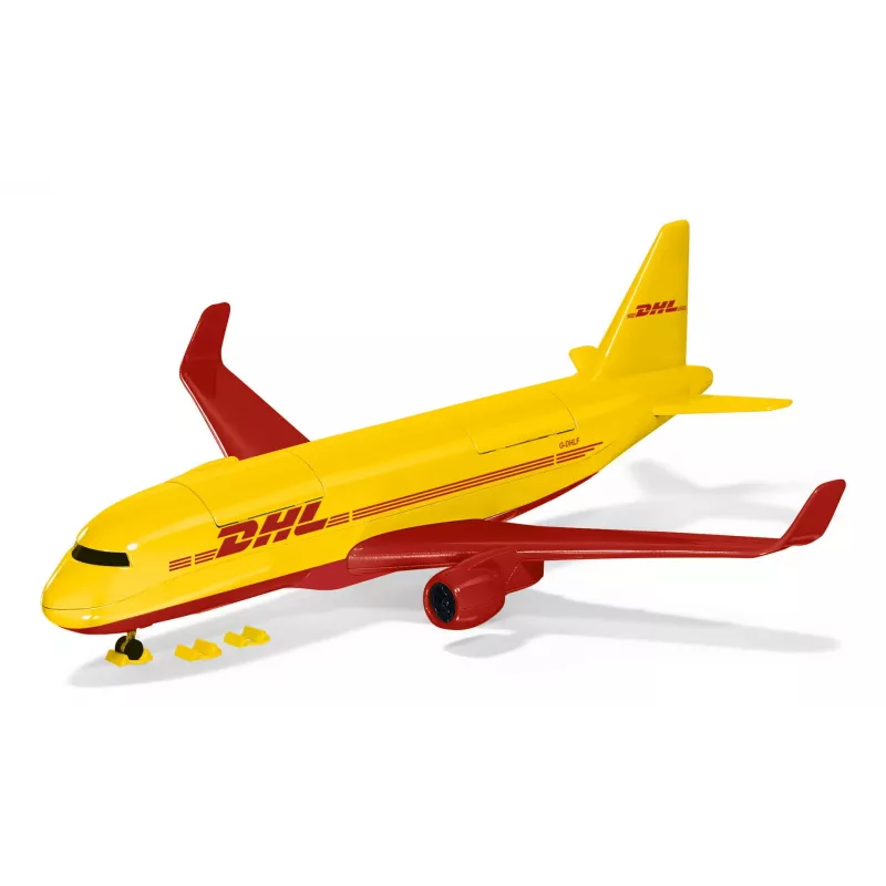 Siku DHL krovininis orlaivis su priedais, surinktas