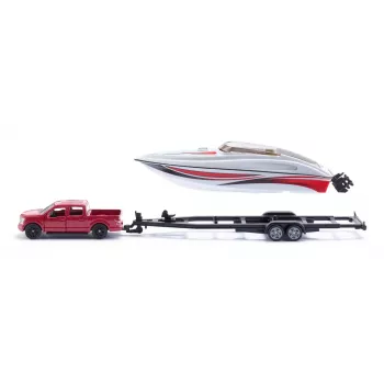 „Siku Ford F150“ su motorine valtimi automobilio modelio rinkinys Surinktas 1:50