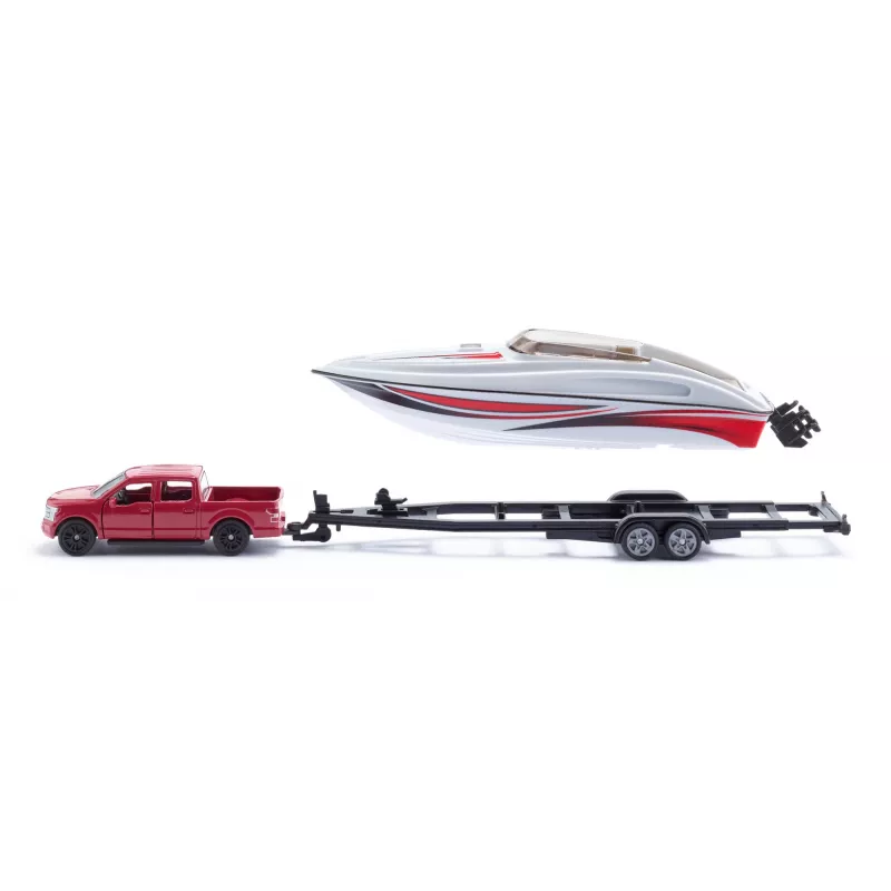 „Siku Ford F150“ su motorine valtimi automobilio modelio rinkinys Surinktas 1:50