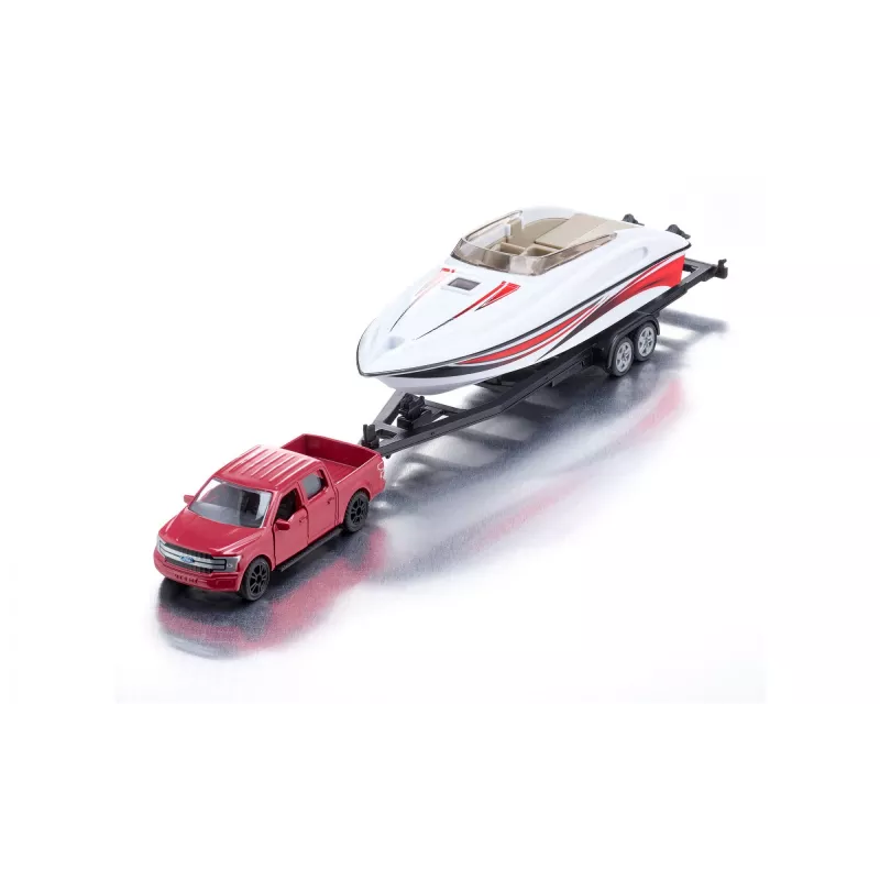 „Siku Ford F150“ su motorine valtimi automobilio modelio rinkinys Surinktas 1:50