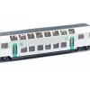 Traukinys Siku RATP DVIAUKŠTIS TRAUKINYS Metalas Plastikas Juoda Mėlyna Pilka