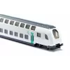 Traukinys Siku RATP DVIAUKŠTIS TRAUKINYS Metalas Plastikas Juoda Mėlyna Pilka