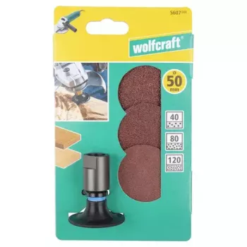 Šlifavimo diskas Wolfcraft GmbH 5607000 Tinkamas metalui, medienai