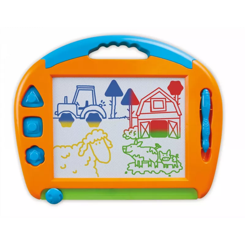 Vaikiška magnetinė piešimo lenta Simm Spielwaren Colour magic drawing board big