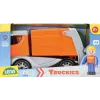 Lena Truckies šiukšlių sunkvežimis, Sunkvežimis, 2 m. (metai), Plastikas, Pilka, Oranžinė