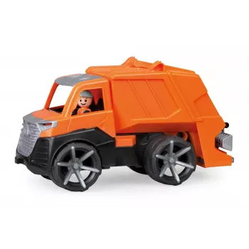 Šiukšliavežis Lena TRUXX SM04534 Guma Plienas Oranžinis 2+ metų