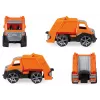 Šiukšliavežis Lena TRUXX SM04534 Guma Plienas Oranžinis 2+ metų