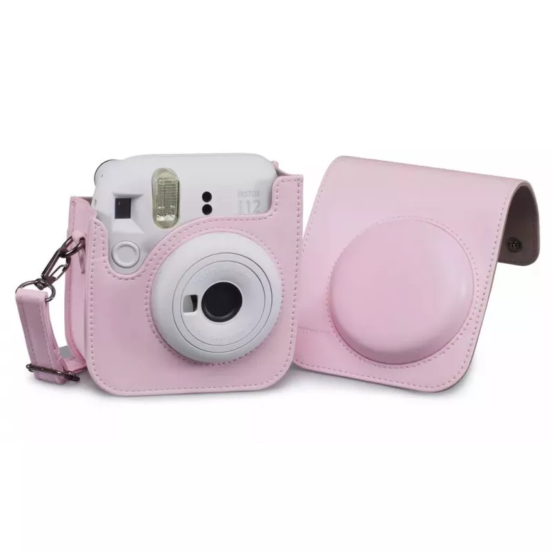 Korpuso dėklas Cullmann RIO Fit 120 Rožinės spalvos Fujifilm Instax mini 12