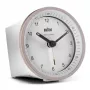 Braun BC07 kvarcinis žadintuvas rožinė, balta
