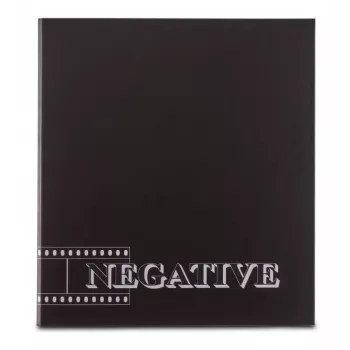 Hama negatyvų segtuvas A4 juodas laikymo segtuvas 290x325mm
