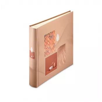 Hama Singo II nuotraukų albumas Terracotta 100 lapų knyginis įrišimas