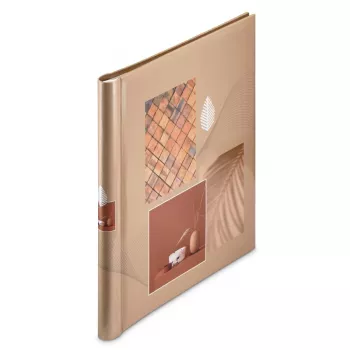 Hama Singo II nuotraukų albumas Rudas 40 lapų 10 x 15 Spiralinis įrišimas