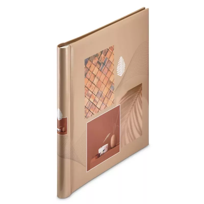 Hama Singo II nuotraukų albumas Rudas 40 lapų 10 x 15 Spiralinis įrišimas