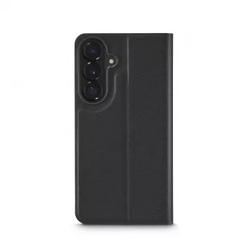 HAMA folio tipo mobiliojo telefono dėklas 17 cm (6,7 col.) ekranams — suderinamas su Samsung Galaxy S26+, juodas, 2 kortelių kišenės, stalinis stovas