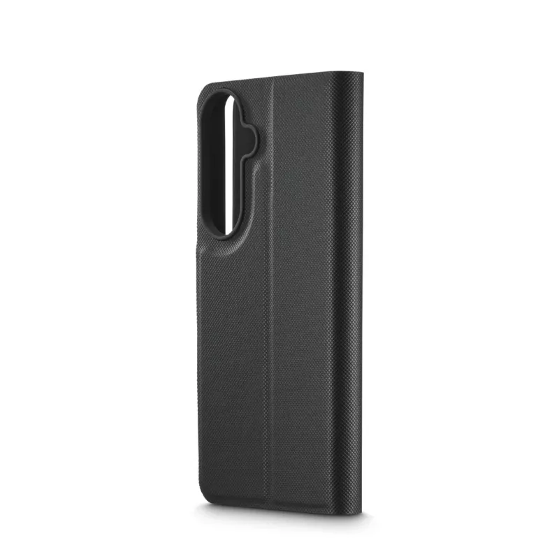 HAMA folio tipo mobiliojo telefono dėklas 17 cm (6,7 col.) ekranams — suderinamas su Samsung Galaxy S26+, juodas, 2 kortelių kišenės, stalinis stovas
