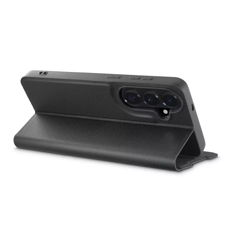 HAMA folio tipo mobiliojo telefono dėklas 17 cm (6,7 col.) ekranams — suderinamas su Samsung Galaxy S26+, juodas, 2 kortelių kišenės, stalinis stovas