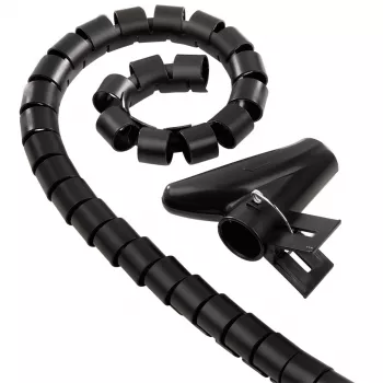 Hama kabelių rinkinio vamzdelis Easy Cover, 2,5 m, 20 mm, juodas Kabelių rinkinys