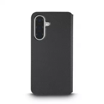 Mobiliojo telefono dėklas white diamonds 00039091 — knygelinis plonas dėklas Samsung Galaxy A57 5G, juodas