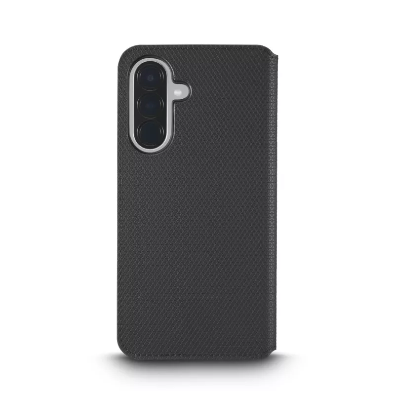 Mobiliojo telefono dėklas white diamonds 00039091 — knygelinis plonas dėklas Samsung Galaxy A57 5G, juodas