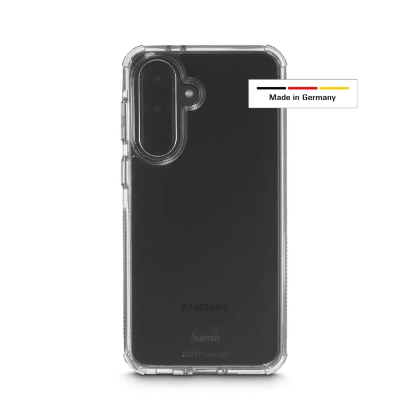 Mobiliojo telefono dėklas HAMA 00080322 — skaidrus apsauginis dėklas Samsung Galaxy A37 5G