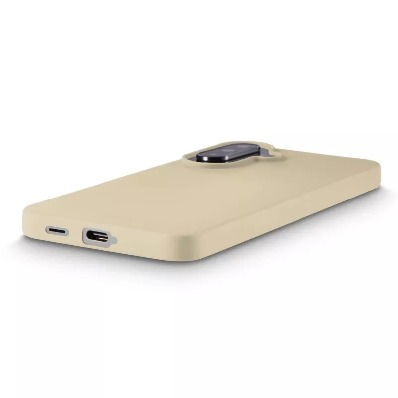Telefono dėklas HAMA Fantastic Feel Samsung Galaxy A57 5G, 17 cm (6,7 col.) — Smėlio spalvos