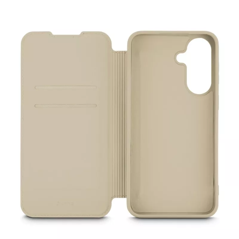 HAMA telefono dėklas Fantastic Feel, skirtas Samsung Galaxy A57 5G, smėlio spalvos