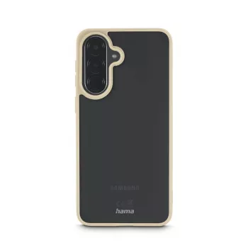 HAMA Frame Protect mobiliojo telefono dėklas Samsung Galaxy A57 5G — dėklo tipas, tinka 6,7 colio (17 cm) ekranui, smėlio spalvos permatomas