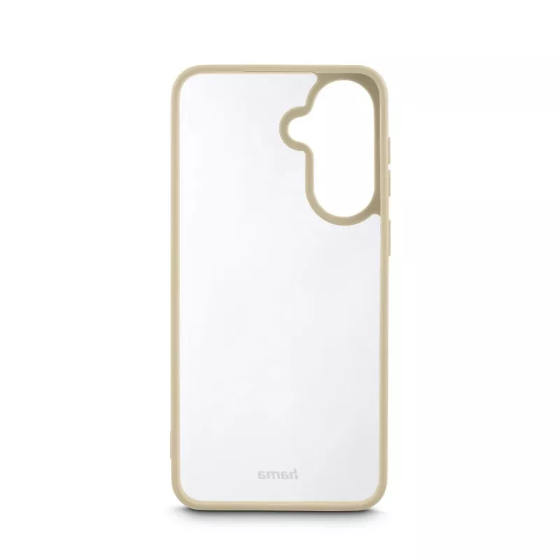 HAMA Frame Protect mobiliojo telefono dėklas Samsung Galaxy A57 5G — dėklo tipas, tinka 6,7 colio (17 cm) ekranui, smėlio spalvos permatomas