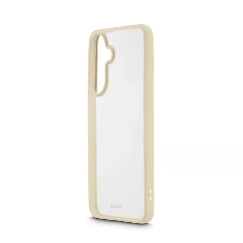 HAMA Frame Protect mobiliojo telefono dėklas Samsung Galaxy A57 5G — dėklo tipas, tinka 6,7 colio (17 cm) ekranui, smėlio spalvos permatomas