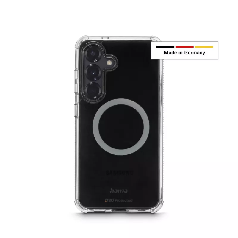 Mobiliojo telefono dėklas HAMA Extreme Protect Samsung Galaxy S25 FE, 17 cm (6,7 colio), permatomas