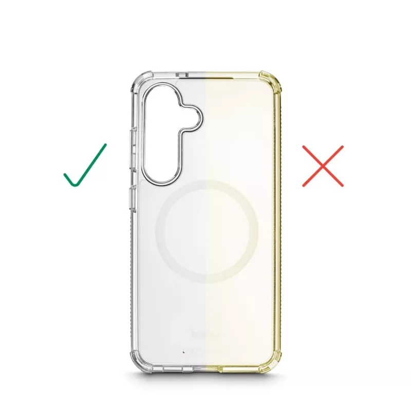 Mobiliojo telefono dėklas HAMA Extreme Protect Samsung Galaxy S25 FE, 17 cm (6,7 colio), permatomas